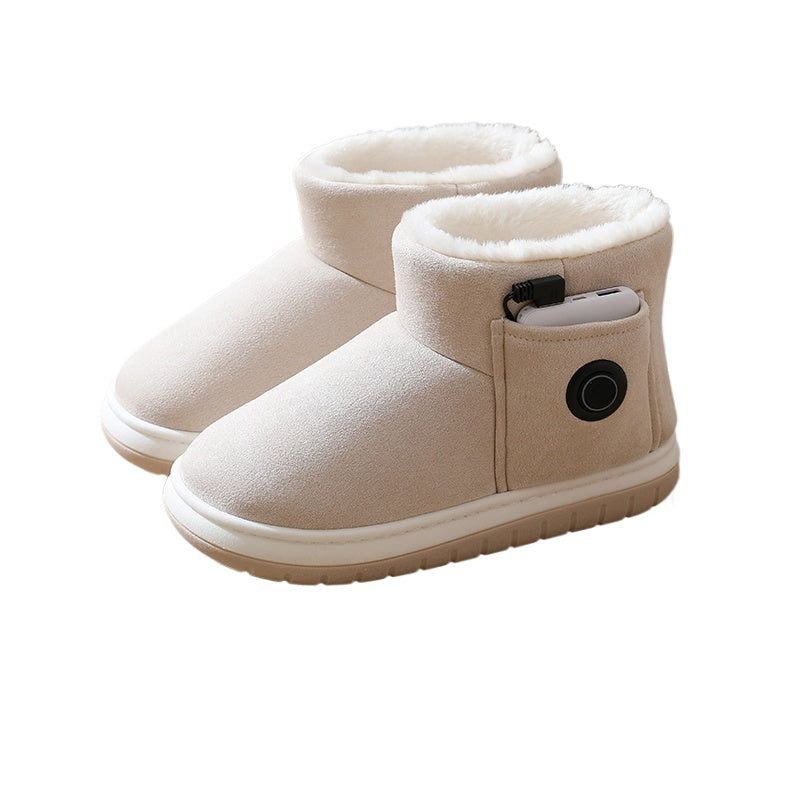 CozyWarm Heated Winter Boots – Rechargeable Warm Shoes for Men and Women