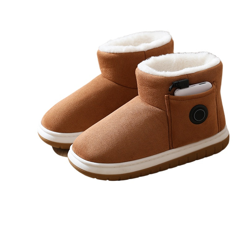 CozyWarm Heated Winter Boots – Rechargeable Warm Shoes for Men and Women