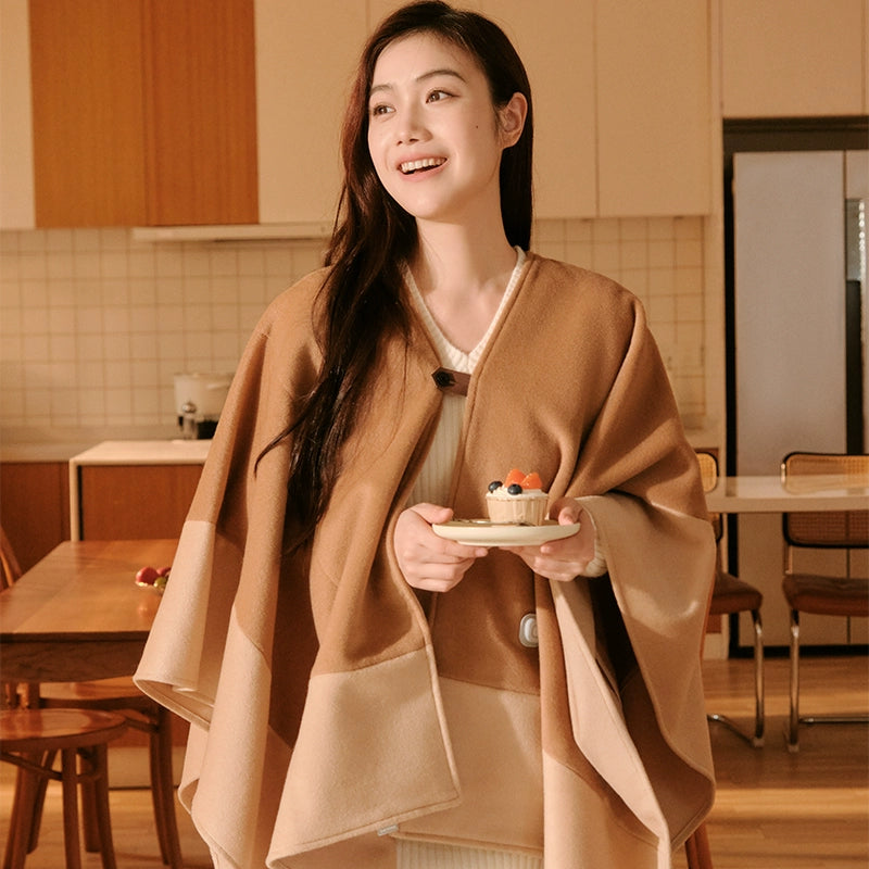 CozyWarm Heated Shawl – USB Rechargeable Electric Blanket for Home Use