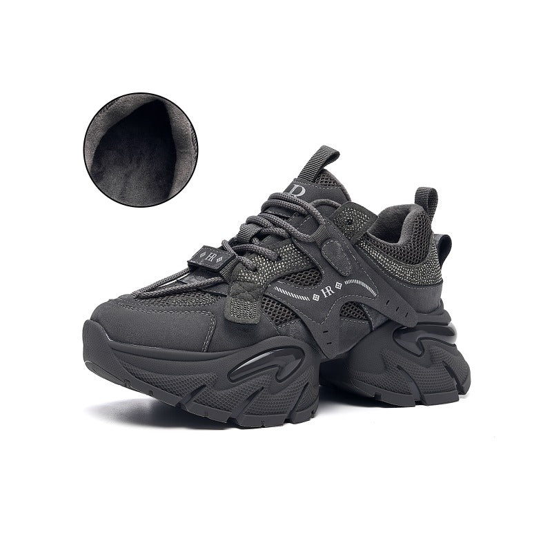 GlamStep Chunky Sneakers – Thick-Soled Fashion Sneakers for Women