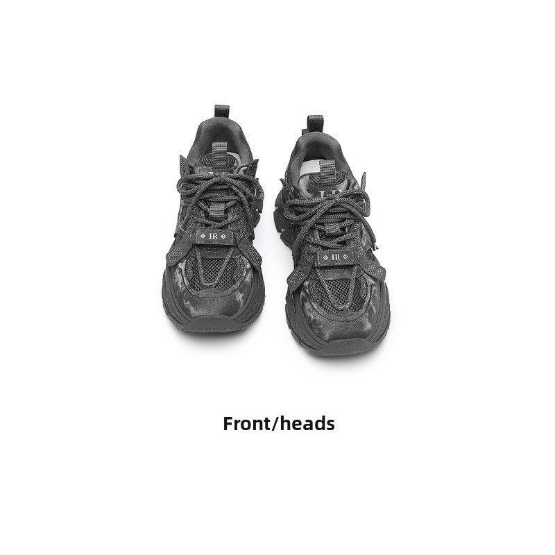 GlamStep Chunky Sneakers – Thick-Soled Fashion Sneakers for Women