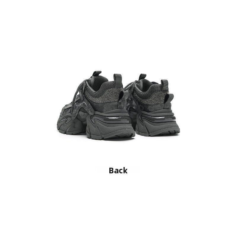 GlamStep Chunky Sneakers – Thick-Soled Fashion Sneakers for Women