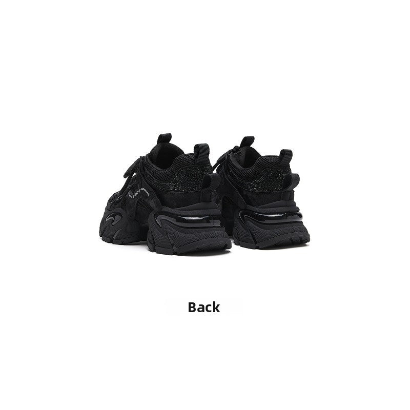 GlamStep Chunky Sneakers – Thick-Soled Fashion Sneakers for Women