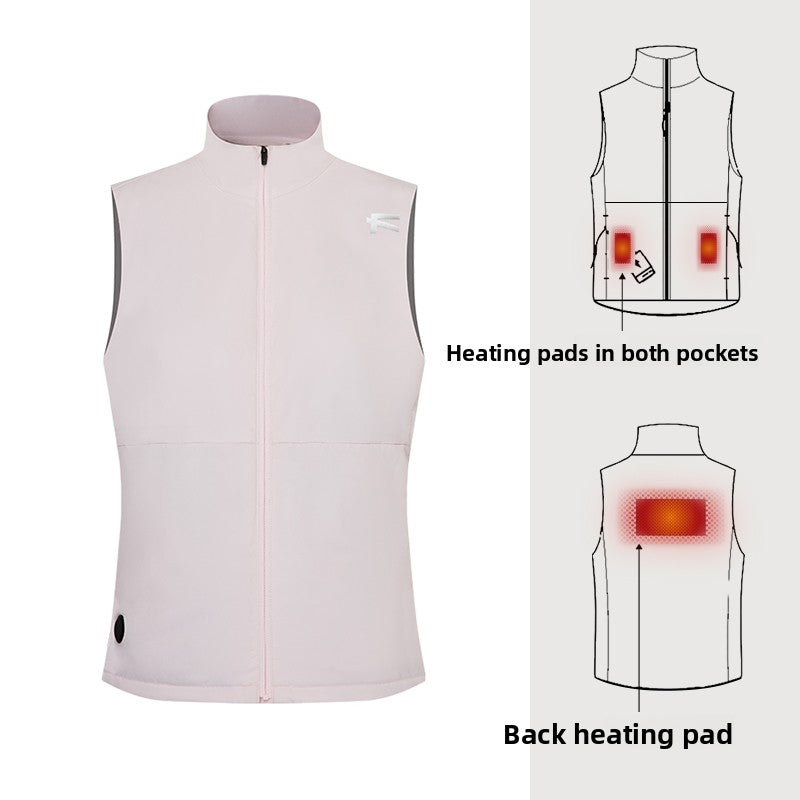 WarmVest Series – Rechargeable Heated Vest with Adjustable Heat Panels for Men and Women