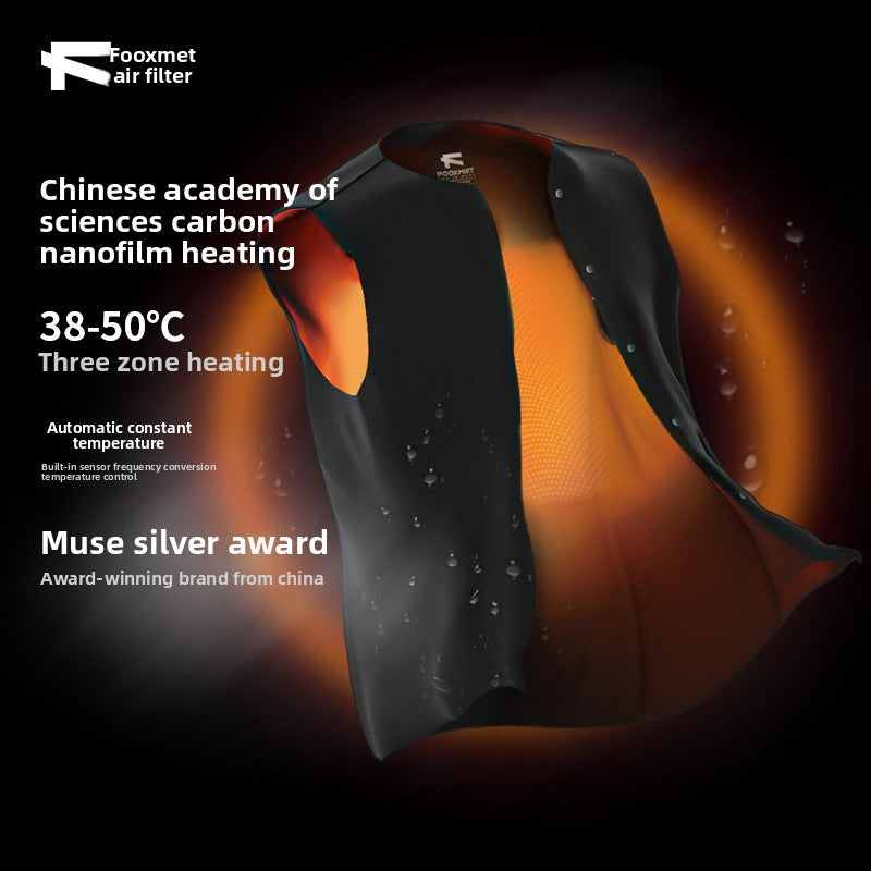 WarmVest Series – Rechargeable Heated Vest with Adjustable Heat Panels for Men and Women