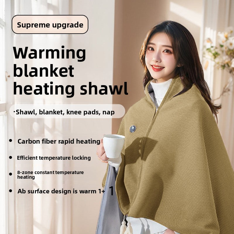 CozyWarm Heated Blanket – USB Rechargeable Throw for Office and Home